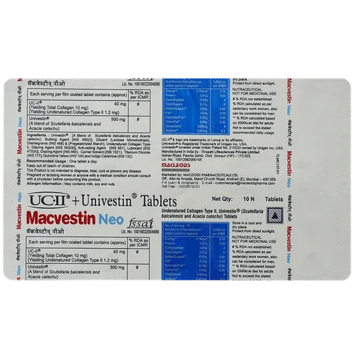 macvestin neo tablet 10's